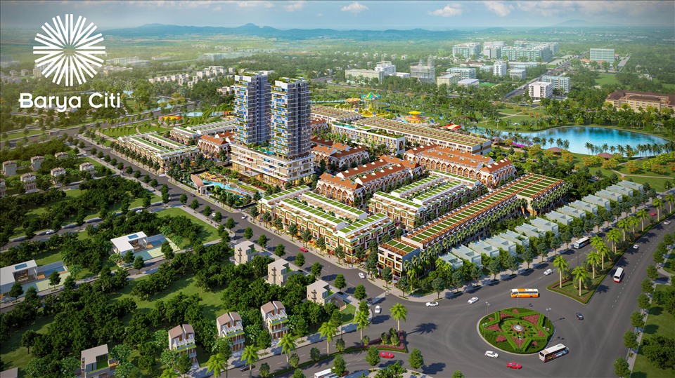 Phối cảnh dự án Barya Citi