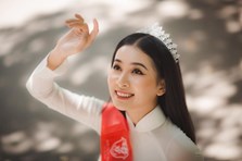 Hoa khôi Đại học Huế thi Hoa hậu Việt Nam: Học giỏi và siêu thể thao