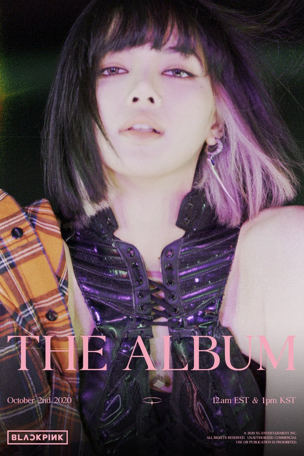 Lisa vẫn ngầu và hứa hẹn sẽ có màn bắn rap trong album sắp tới. Ảnh: YG.