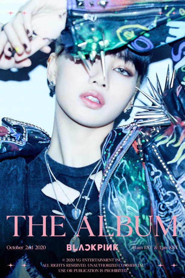 Lisa vẫn ngầu và hứa hẹn sẽ có màn bắn rap trong album sắp tới. Ảnh: YG.