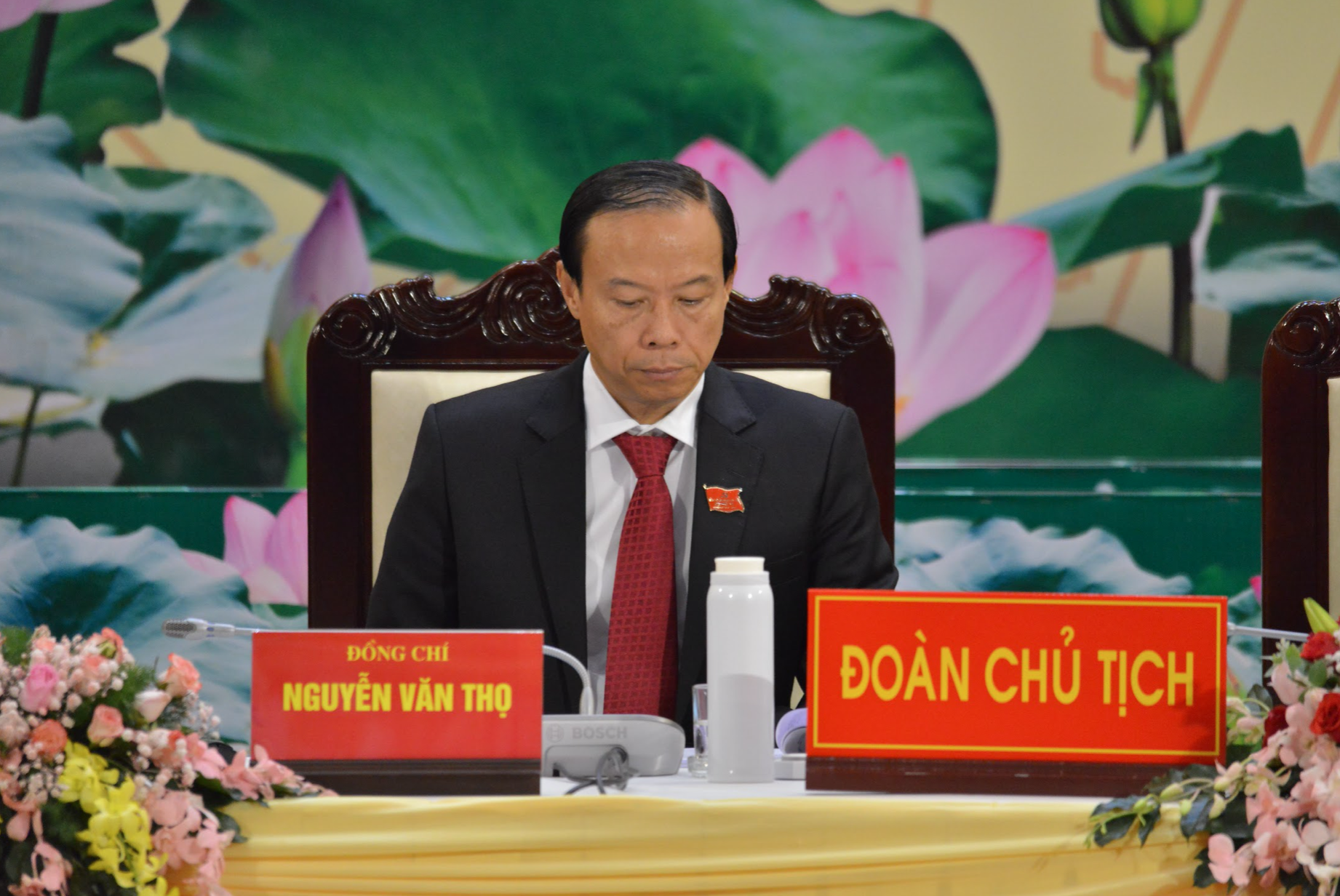 Ông Nguyễn Văn Thọ tái đắc cử Phó bí thư tỉnh Bà Rịa - Vũng Tàu. Ảnh: Minh Châu