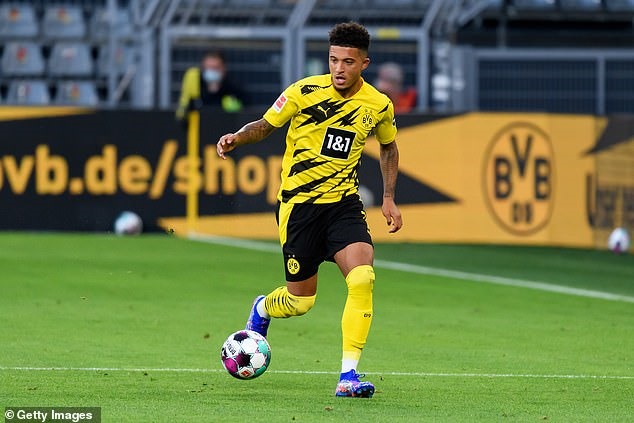 Man United vẫn cố vớt vát thương vụ Jadon Sancho. Ảnh Getty Images