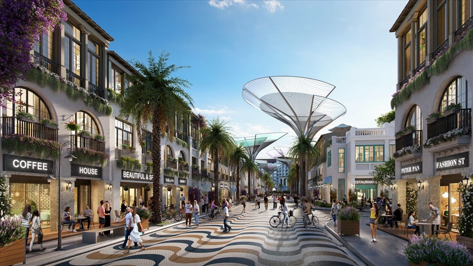Khu mua sắm sầm uất tại NovaWorld Phan Thiet – Siêu thành phố biển – du lịch – sức khỏe