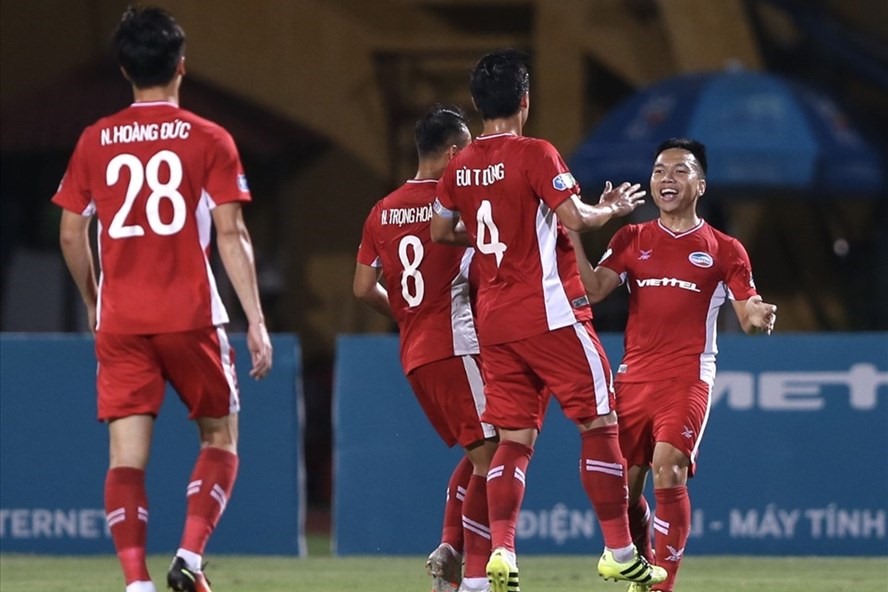Viettel đang cho thấy sự lỳ lợm ở sân chơi V.League 2020. Ảnh: Hải Đăng