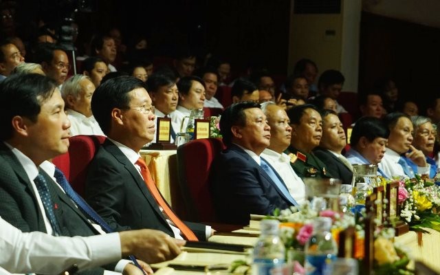 Các đại biểu dự Lễ kỉ niệm. Ảnh: TT.