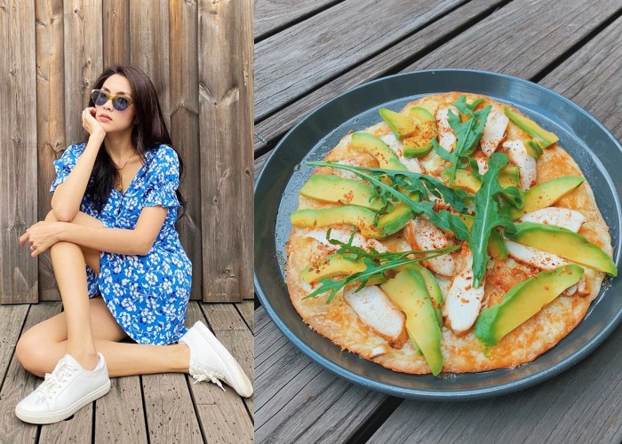 Tăng Thanh Hà chế biến nhiều món ăn ngon, bổ dưỡng từ quả bơ. Ảnh chụp màn hình.