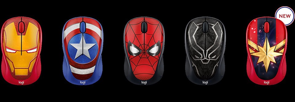 Bộ chuột không dây Logitech M238 Marvel.
