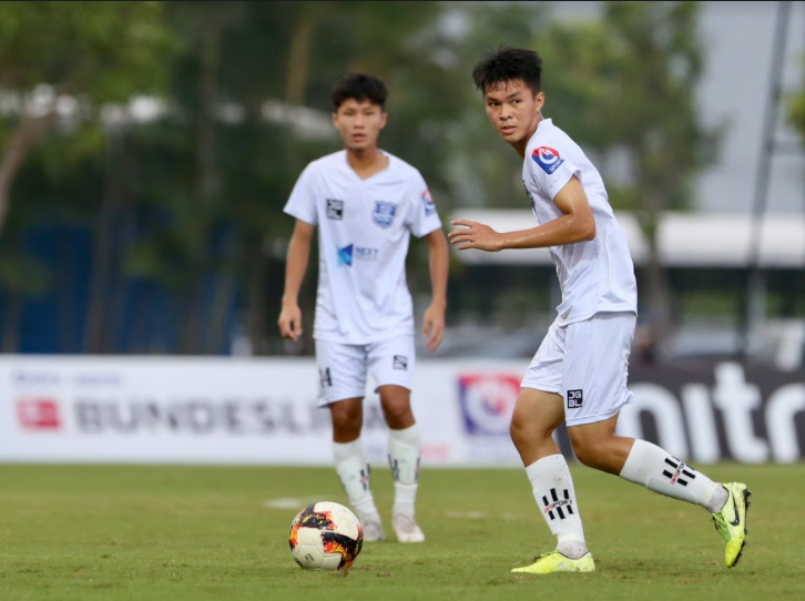 U17 Học viện NutiFood trình làng lứa cầu thủ đầy tài năng, hứa hẹn. Ảnh: VFF.