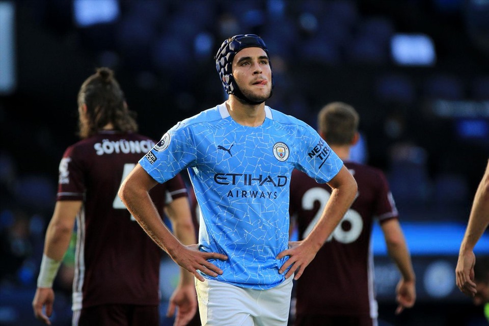 Bộ ba thảm họa của Man City. Ảnh: Getty.