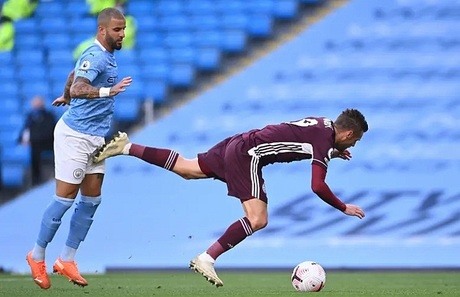 Bộ ba thảm họa của Man City. Ảnh: Getty.