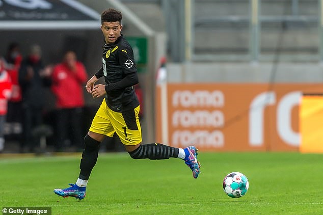 Jadon Sancho được định giá lên tới 108 triệu bảng. Ảnh: Getty.