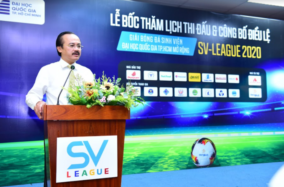 Bầu Thắng, một trong 8 nhà bảo trợ của SV-League 2020. Ảnh: BTC. Bầu Thắng, một trong 8 nhà bảo trợ của SV-League 2020. Ảnh: BTC.