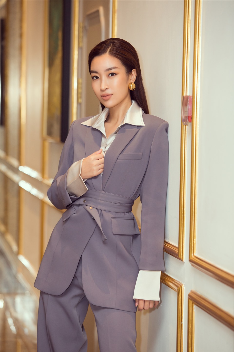 Hoa hậu Đỗ Mỹ Linh xuất hiện với vai trò giám khảo Hoa hậu Việt Nam 2020. Đây là năm thứ 2 liên tiếp Đỗ Mỹ Linh giữ vai trò người “cầm cân nảy mực” của cuộc thi. Ảnh: HHVN.