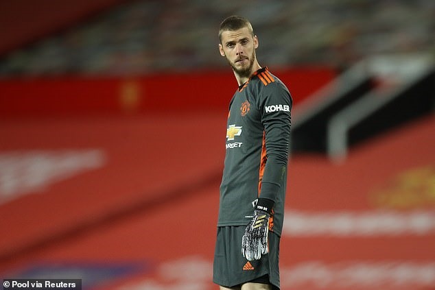 De Gea đang có một vài dấu hiệu bất ổn. Ảnh: Pool.