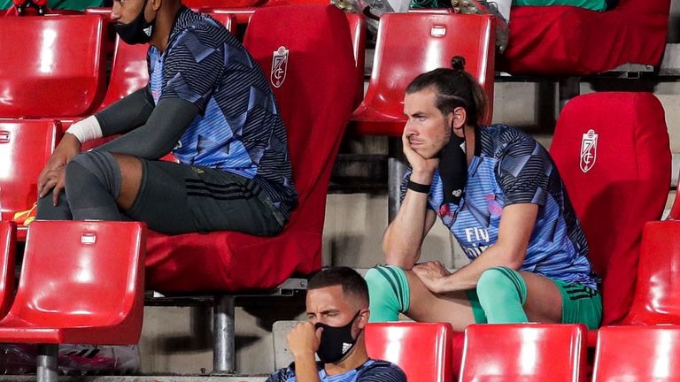 Gareth Bale bị cho là kẻ ngồi mát ăn bát vàng tại Real Madrid nhưng Bale nói rằng mọi chuyện là do Real. Ảnh: Sky Sports.