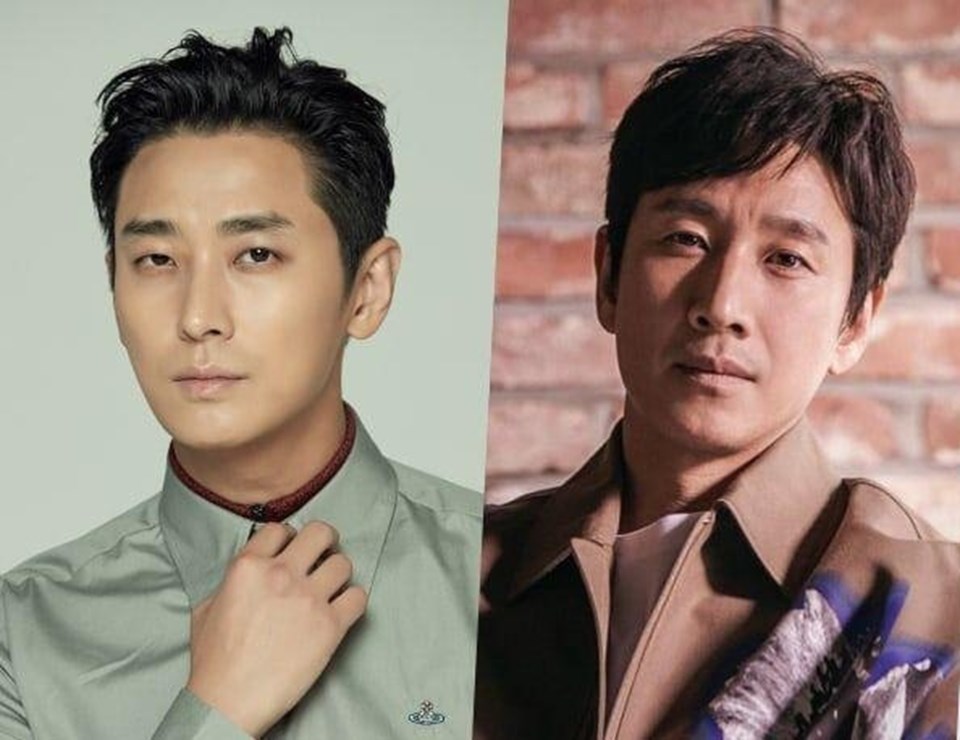 Diễn viên Joo Ji Hoon đóng cặp với Lee Sun Gyun trong phim thảm họa mới. Ảnh chụp màn hình. Diễn viên Joo Ji Hoon đóng cặp với Lee Sun Gyun trong phim thảm họa mới. Ảnh chụp màn hình.