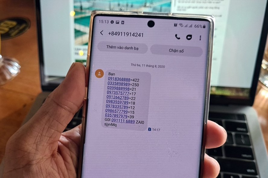 Tin nhắn rác/cuộc gọi rác là nỗi ám ảnh của nhiều người dùng điện thoại di động. Ảnh: Long Nguyễn