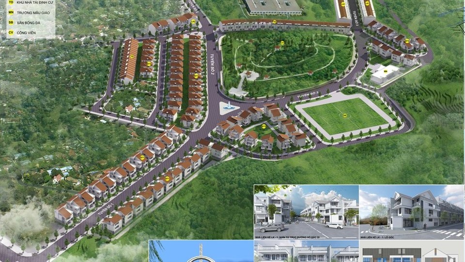 Phối cảnh dự án Khu nhà ở Tam Thai (TP.Huế) sắp được thanh tra. Ảnh: CT.