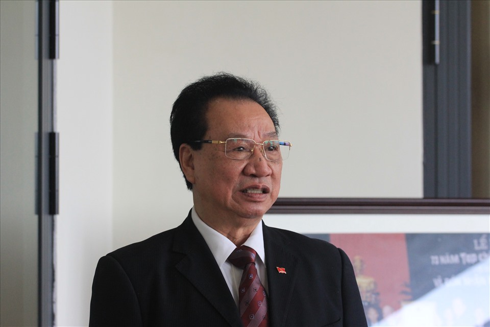 GS.TS Phùng Hữu Phú - Phó Chủ tịch Thường trực Hội đồng lý luận Trung ương. Ảnh T.Vương