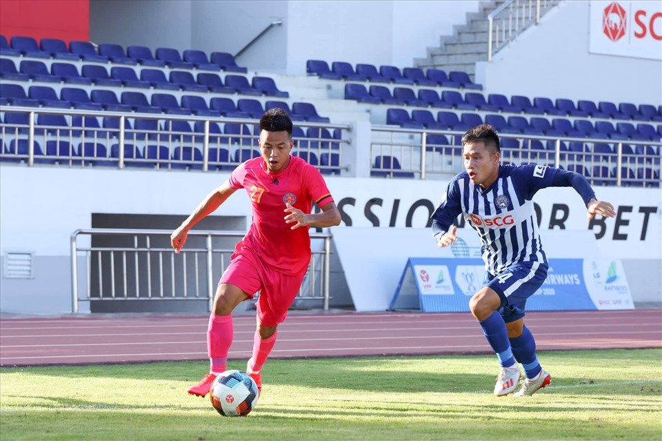 Bà Rịa - Vũng Tàu từng loại Sài Gòn ở Cúp Quốc gia. Ảnh: SGFC/Thanh Anh Bà Rịa - Vũng Tàu từng loại Sài Gòn ở Cúp Quốc gia. Ảnh: SGFC/Thanh Anh