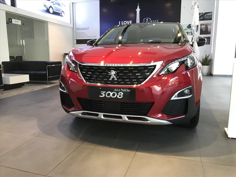 Peugeot là hãng xe có mức giảm nhiều nhất lên đến 100 triệu đồng. Ảnh: Khánh Linh.