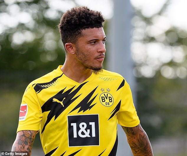Jadon Sancho. Ảnh: Getty.