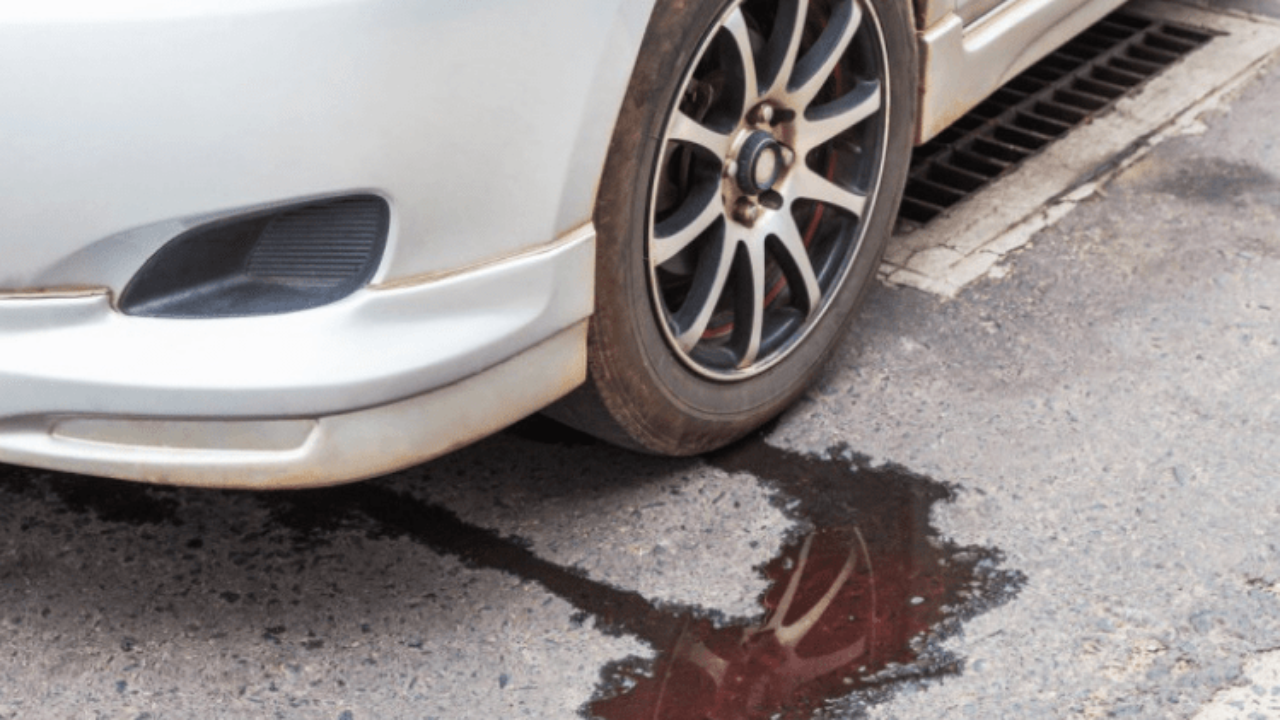 Hiện tượng rò rỉ nước dưới gầm xe. (Ảnh: Top Tread Tyres)