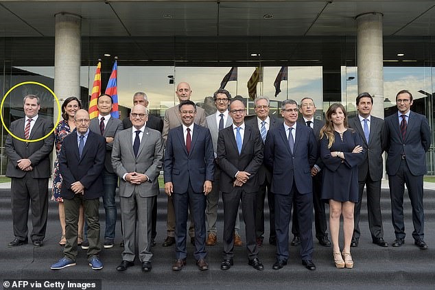 Phó Chủ tịch Emili Rousaud đã phải rời nhiệm sở sau khi xảy ra bất đồng với Chủ tịch Bartomeu. Ảnh: Getty.