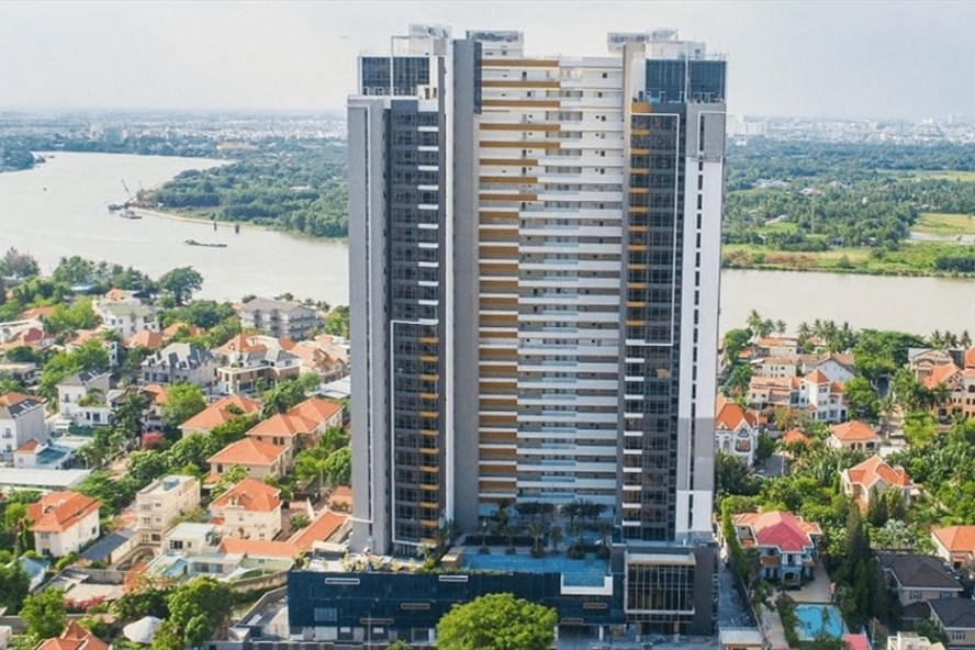 Khu thương mại dịch vụ và căn hộ (The MARQ) . Ảnh: Quang Duy