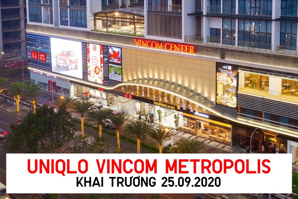 Cửa hàng UNIQLO thứ 2 tại Hà Nội khai trương ngày 25.9 Cửa hàng UNIQLO thứ 2 tại Hà Nội khai trương ngày 25.9