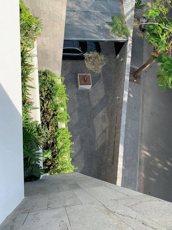 Sân vườn. Ảnh: NSCC