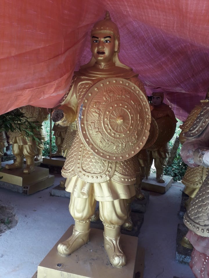 “Đội quân đất nung” mang mô dáng giống