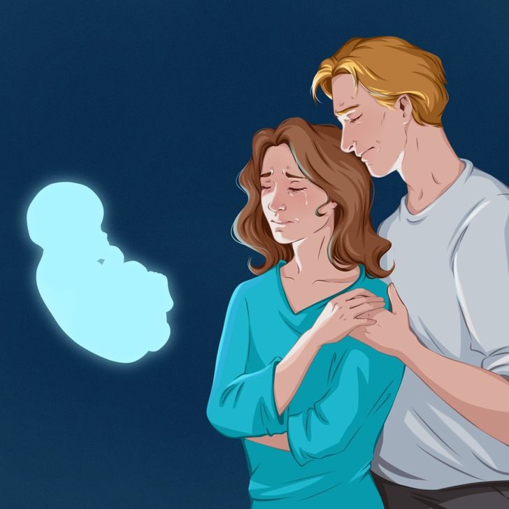 Mất con là nỗi đau vô cùng to lớn của các ông bố bà mẹ. Ảnh: Bright Side