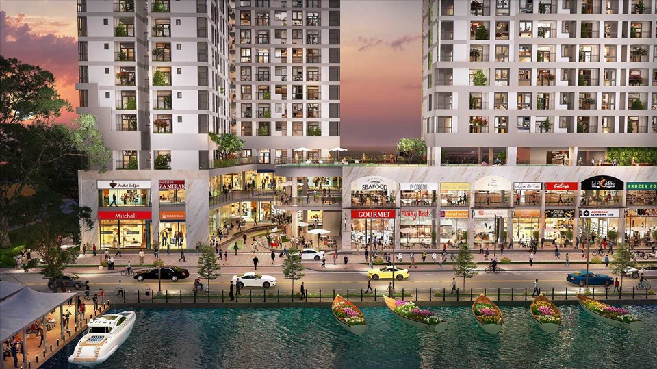Chủ nhân căn hộ D-Aqua sẽ được hiện thực hoá mong muốn “nhà chill như phố” với tổ hợp dịch vụ Giải trí - Ẩm thực - Vui chơi đầy bản sắc ngay trong một bước chạm.