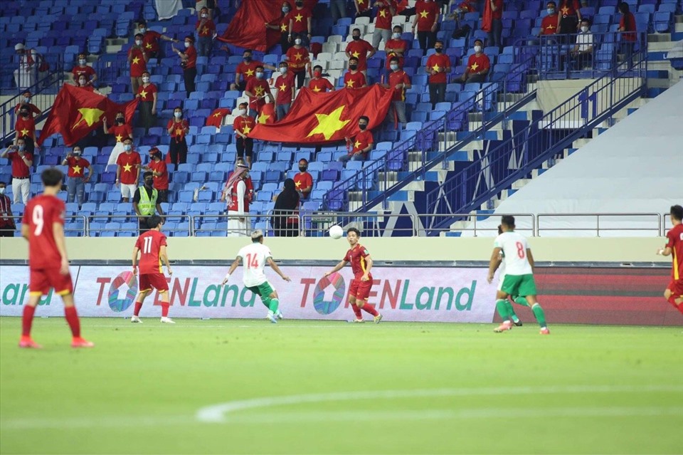 Đội tuyển Việt Nam lần đầu tiên giành vé vào vòng loại cuối cùng World Cup 2022 Ảnh: 24h.com.vn