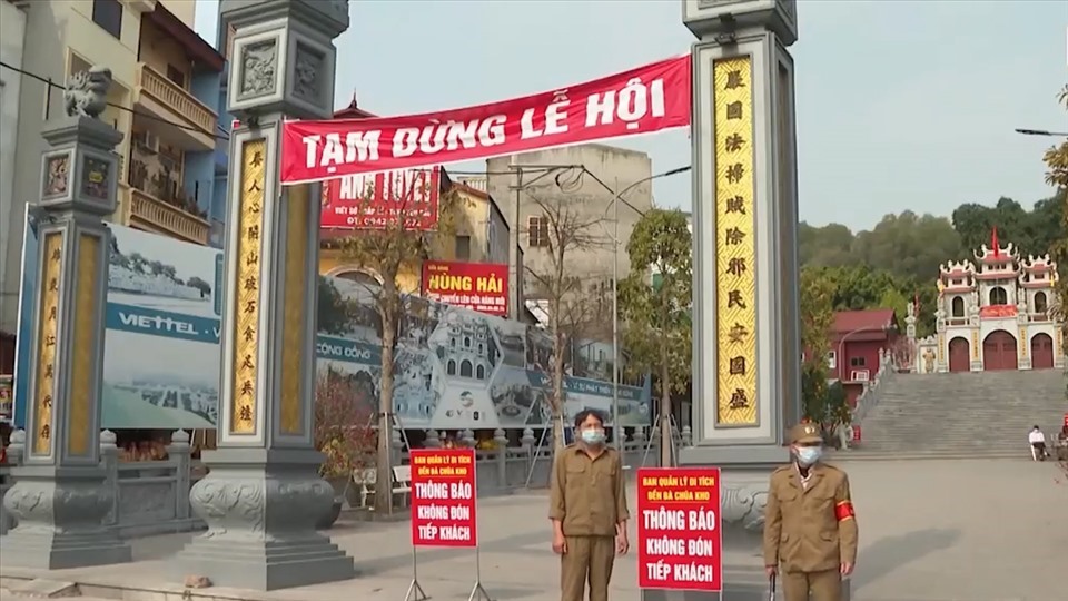 Do ảnh hưởng dịch COVID-19, nhiều hoạt động văn hoá, du lịch của tỉnh Bắc Ninh phải tạm dừng. Ảnh: LĐO