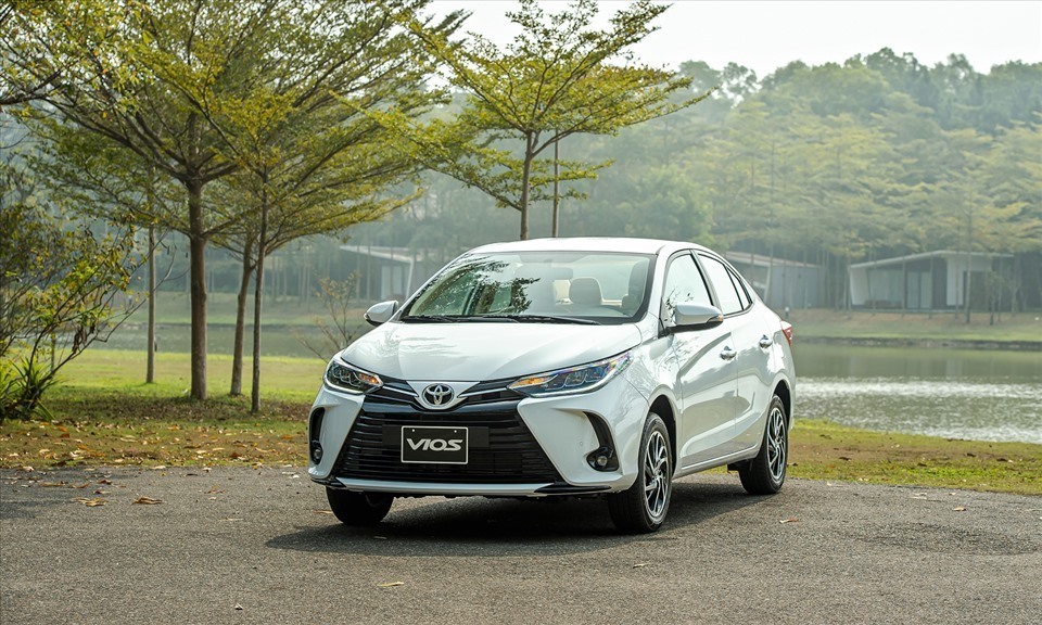 Toyota Vios vẫn là mẫu xe có doanh số tốt nhất phân khúc tính lũy kế 9 tháng đầu năm. Ảnh: Toyota.