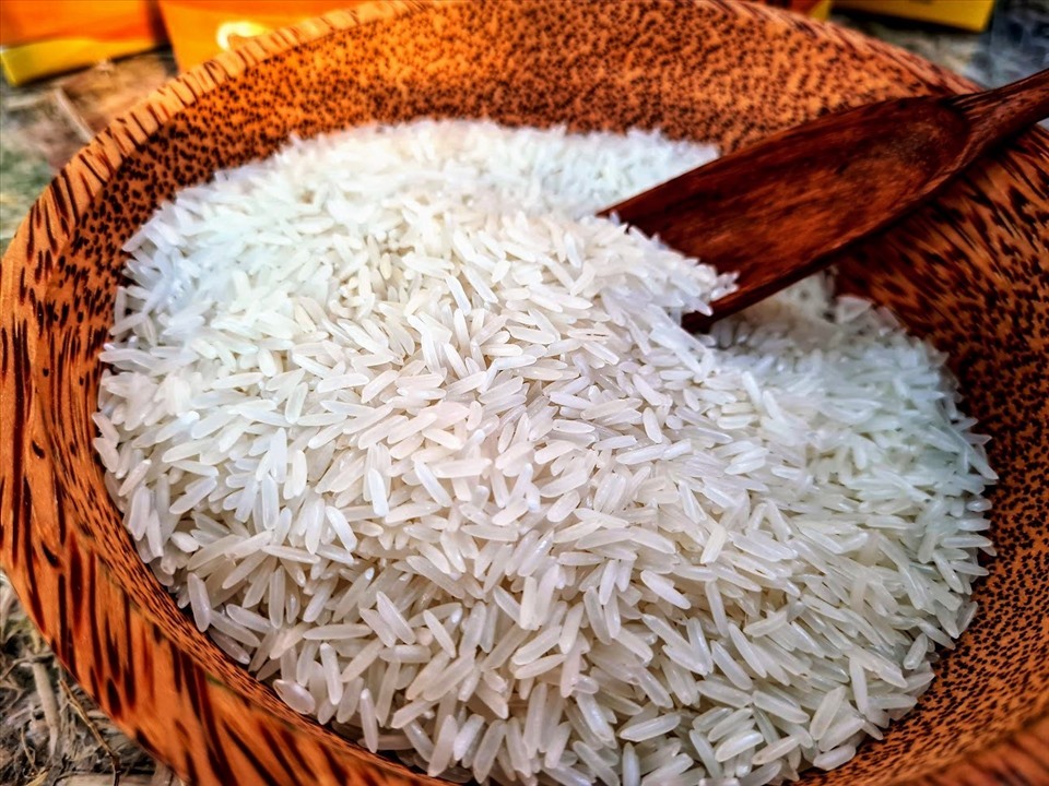 Gạo Việt Nam ngày càng được thế giới ưa chuộng bởi chất lượng không ngừng tăng. Ảnh: Vũ Long