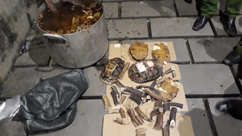 Tang vật thu giữ được