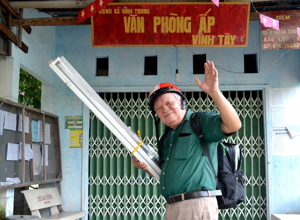 TS Nguyễn Văn Khải đã đến xã Vĩnh Trung (Tịnh Biên, An Giang)