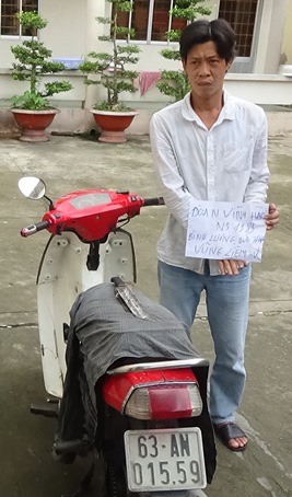 Đối tượng Hảo (Ảnh: Công an tỉnh Vĩnh Long).