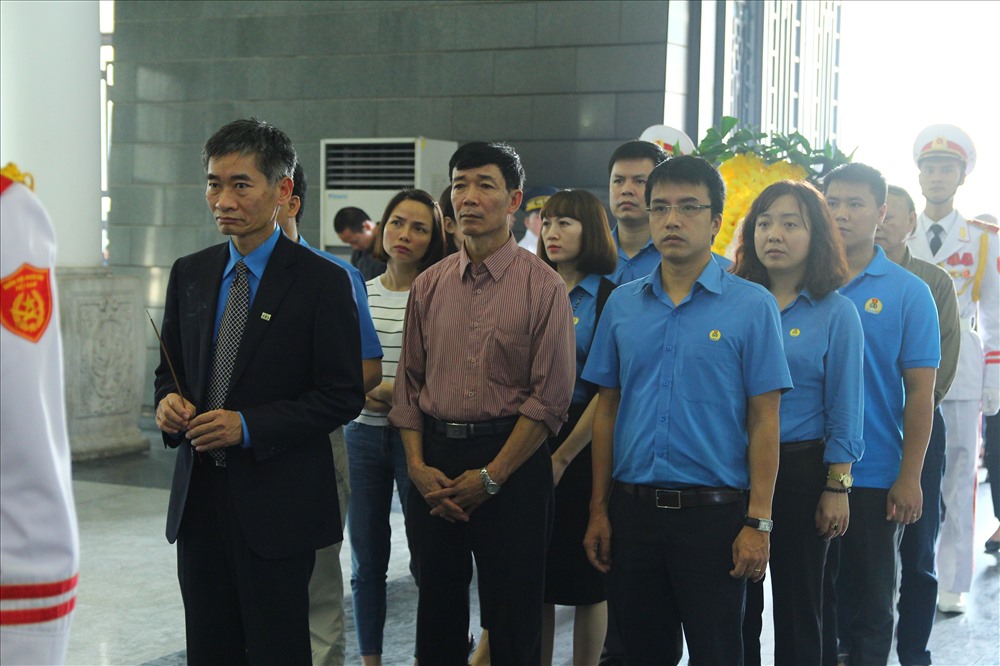 Đoàn Tổng Liên đoàn Lao Động Việt Nam do ông