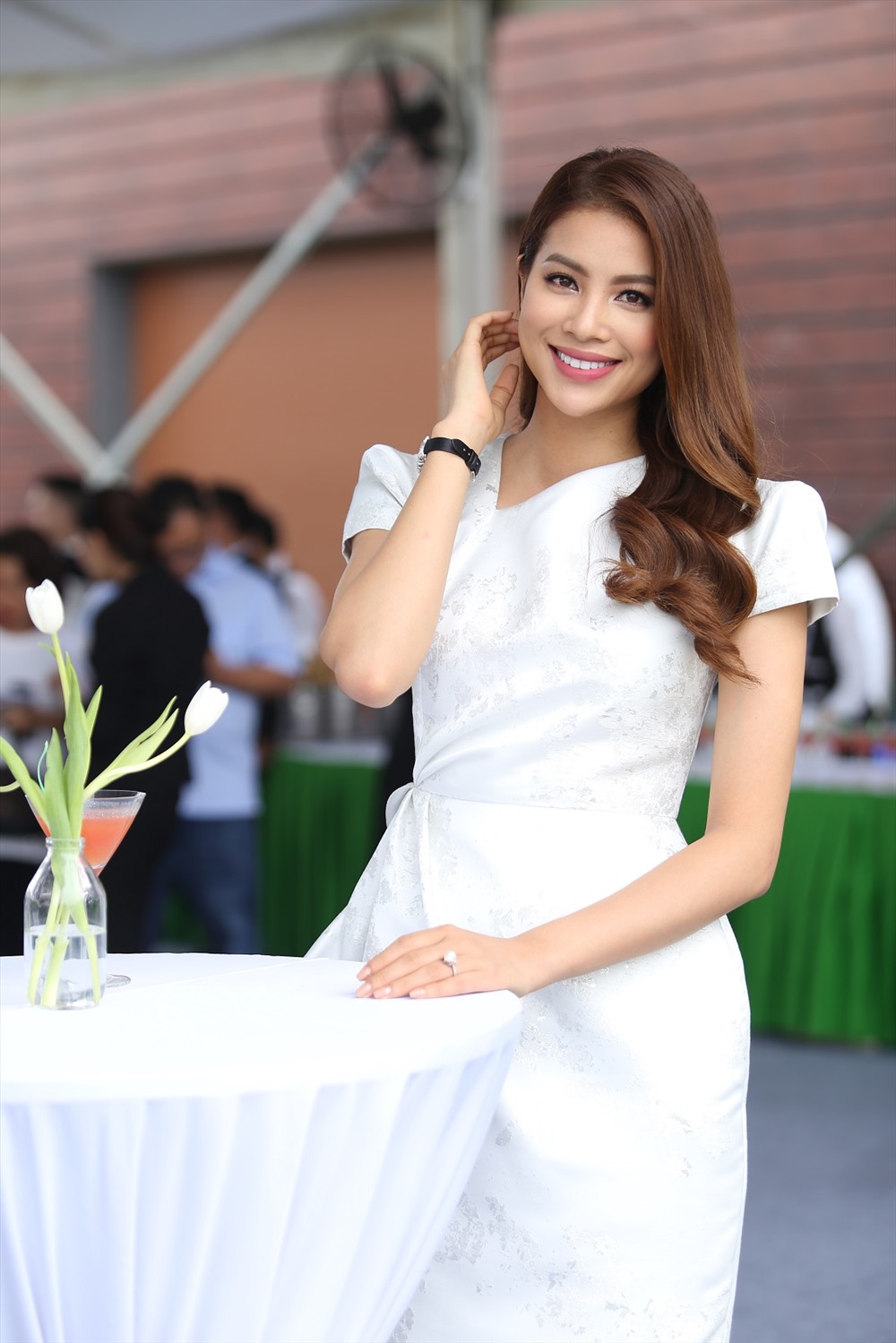 Đương kim Hoa hậu Hoàn vũ Việt Nam Phạm Hương.