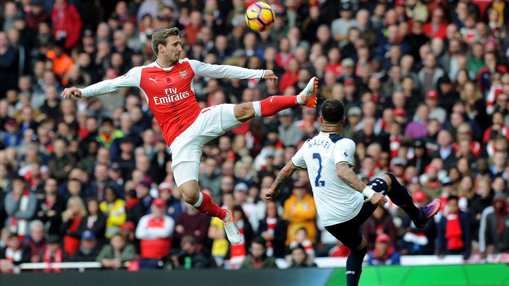 Tottenham có thành tích rất tối tại Emirates. Ảnh: Sky Sports.