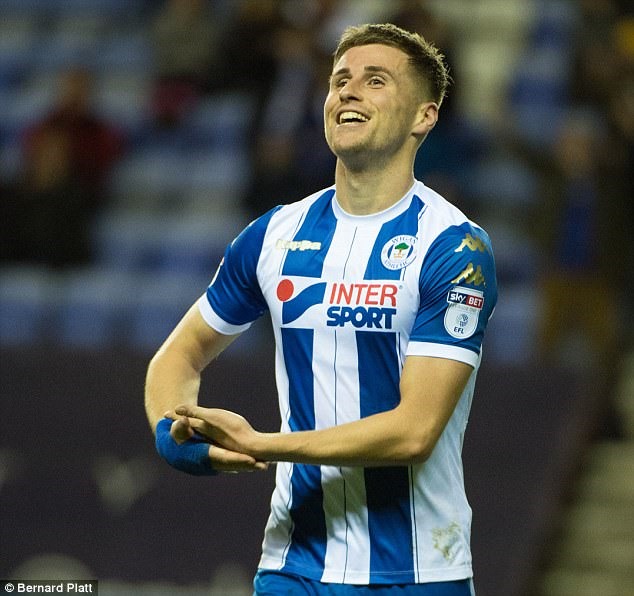 Ryan Colclough đã có một cú đúp. Ảnh: Bernard Platt.