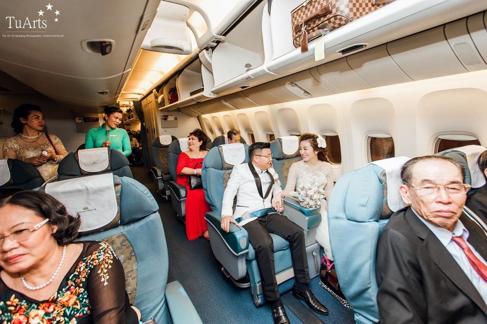 Rước dâu bằng máy bay