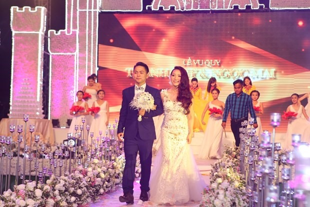 Nơi tổ chức lễ cưới sang trọng của cặp đôi