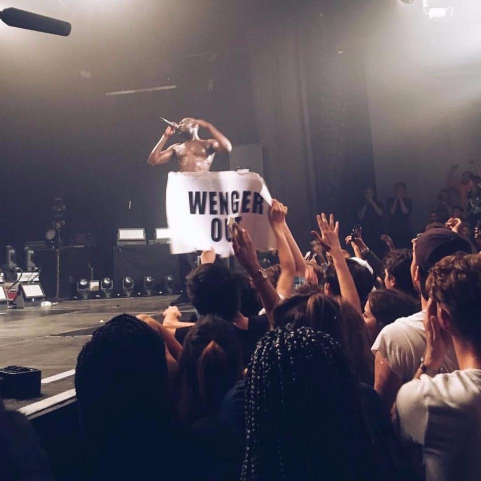 Show ca nhạc của Stormzy ở Armsterdam, Hà Lan.