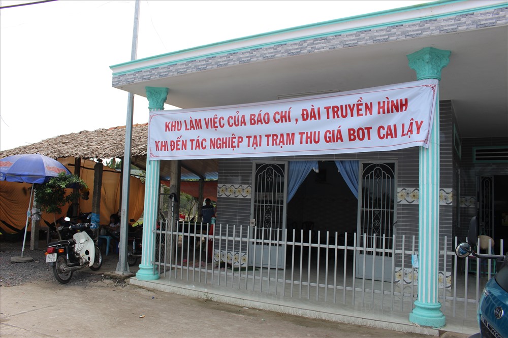 Có cả khu vực cho báo chí tác nghiệp.