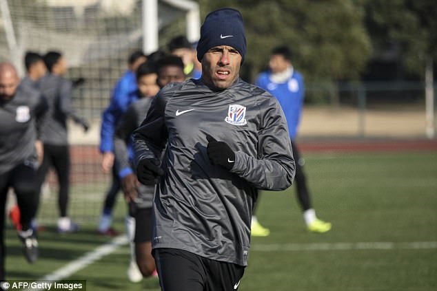 Phía Thân Hoa Thượng Hải cũng không còn mặn mà trong việc giữ chân Tevez. Ảnh: